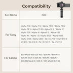SmallRig SR-RG2 Multifunctional Wireless Shooting Grip, Adjustable Selfie Stick - Image 3