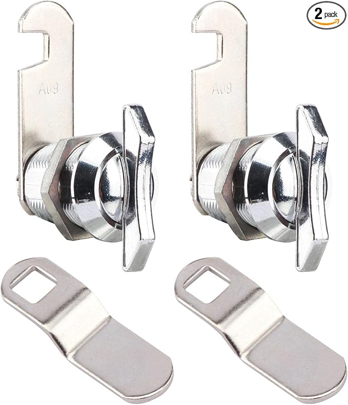 Thumb Operated Offset Cam Lock, Replacement Keyless Compartment Latch, by Xiaokeis