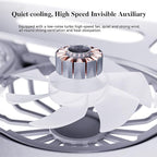 Adjustable Laptop Stand with Cooling Fan, Aluminium Alloy Multi-Angle Computer - Image 7