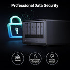 UGREEN NASync DXP6800 Plus 6-Bay Desktop NAS, Intel i3 1215u 6-Core CPU - Image 6