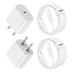 2Pack Fast Charger iPhone, 10FT iPhone Charger Fast Charging USB C to Lightning by TrimDish