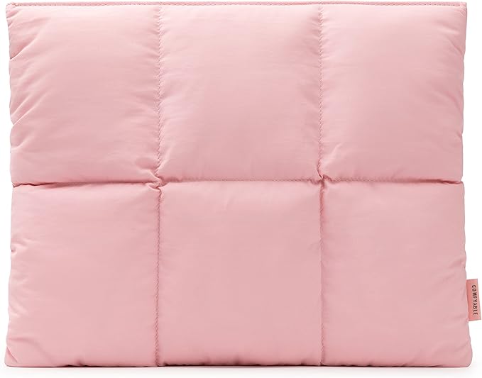 Comfyable Puffy Laptop Sleeve 15 Inch 16 Inch, Quilted Puffer Laptop Carrying by Comfyable