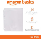 Amazon Basics Sheet Protector, 8.5 x 11 - Image 2