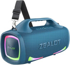 ZEALOT Bluetooth Speaker, 110W Peak Booming Sound Speakers Wireless, Dual by ZEALOTNeverStop