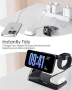 3 in 1 Charging Station for Apple Devices, Mag-Safe Charger Stand, Wireless - Image 2