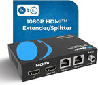 OREI 1X2 HDMI Extender Splitter Over Single CAT6/7 Cable Uncompressed 1080P - Image 6