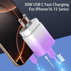 Phone 15 Charger Fast Charging, 30W USB C Wall Chargers, Phone 15 Pro Max - Image 2