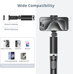ATUMTEK 63"" Phone Tripod, Extendable Selfie Stick Tripod - Image 4
