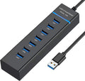 Upgraded USB Hub 3.0, VIENON 7-Port USB Extender Splitter by vienon