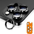 Camera Lens Protector for iPhone 16 Pro Max/16 Pro/15 Pro Max/15 Pro/14 Pro by WumigooProducts