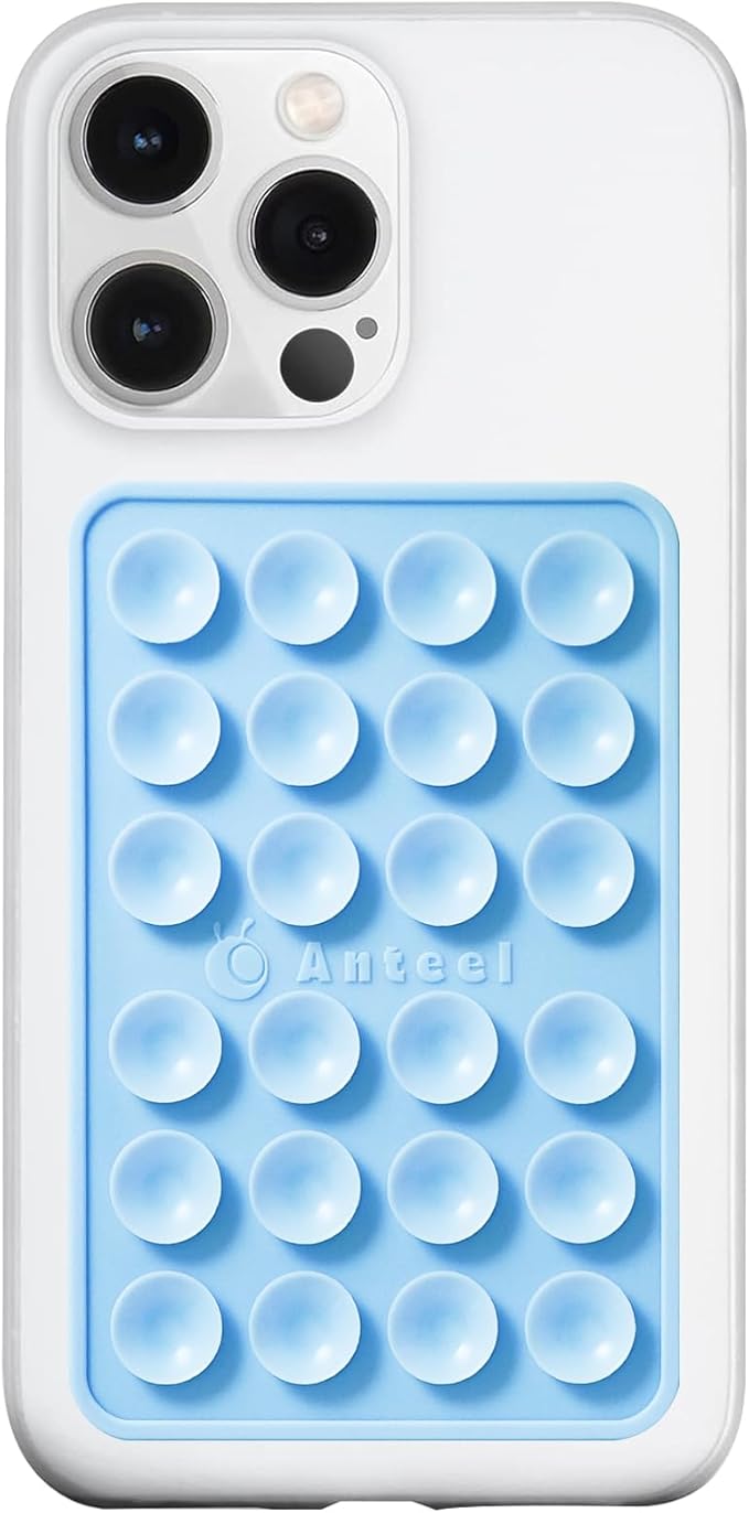 Anteel MAX Silicone Suction Phone Case Adhesive Mount, Upgraded Super Strong by PKYAA
