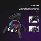 KIWIFOTOS Mouse Bungee RGB Gaming Mouse Cord Holder Controller, Upgraded - Image 5