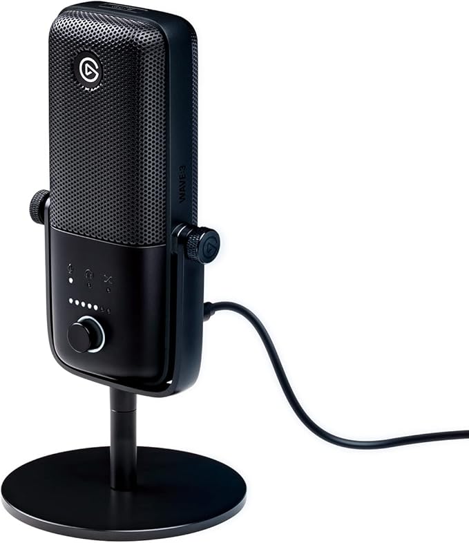 Elgato Wave:3 - Premium Studio Quality USB Condenser Microphone by Elgato
