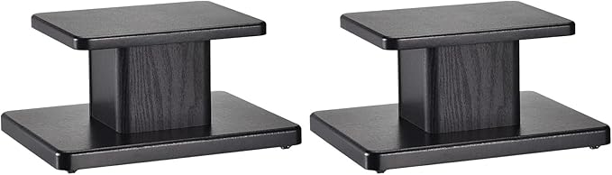 MECCANIXITY Wood Speaker Stands, 2 Pack 5.9 Inch Universal Speaker Stand by MECCANIXITY