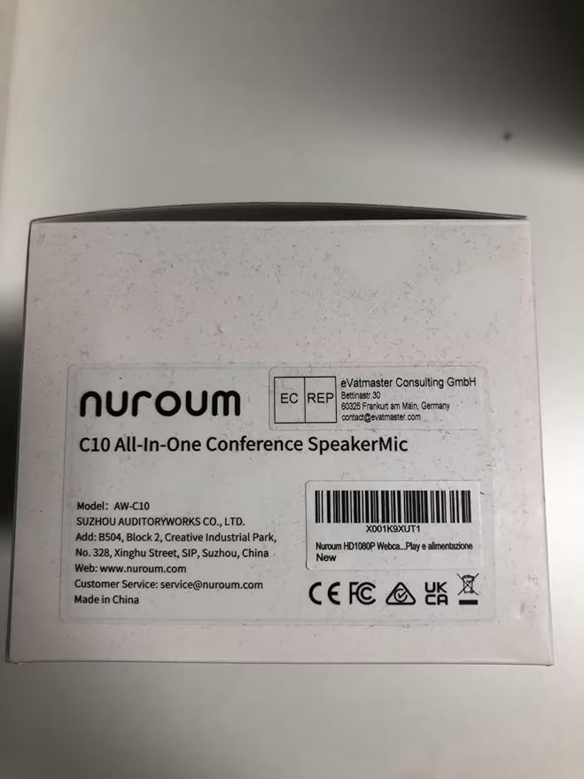 NUROUM C10 1080P Conference Webcam - Image 10