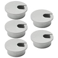 5 Pcs Desk Grommet 1-3/8" / 35 mm, Desk Cord Hole Cover, Cable Grommet ABS by EASYEAH