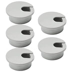 5 Pcs Desk Grommet 1-3/8" / 35 mm, Desk Cord Hole Cover, Cable Grommet ABS by EASYEAH