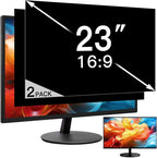 2 Pack 23 Inch Privacy Screen for Computer Monitor 16:9 Aspect Ratio, Eye by ANTOGOOV