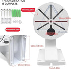 Indoor Outdoor Security Camera Mount Wall Mount L Type Bracket - Image 3
