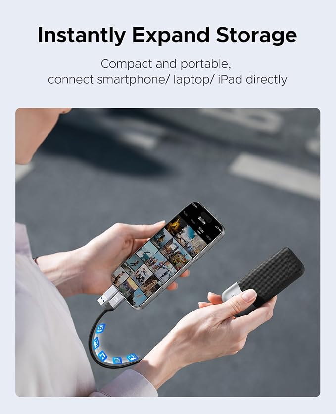 ORICO 256GB Portable SSD, Compact - Image 3