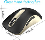 memzuoix 2.4G Wireless Mouse, 1400 DPI Computer Mice - Image 9