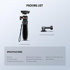 NEEWER TP38 Phone Camera Tripod, Action Camera Adapter Compatible - Image 9