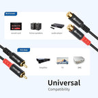 evinal RCA Female to Male Extension Cable - Image 2