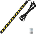 SURAIELEC 12 Outlet Long Metal Power Strip, 15 FT Cord Surge Protector by SURAIELEC