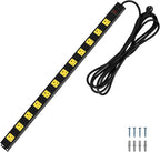 SURAIELEC 12 Outlet Long Metal Power Strip, 15 FT Cord Surge Protector by SURAIELEC