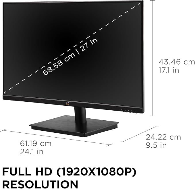 ViewSonic VA2709M 27 Inch IPS Full HD 1080p Monitor - Image 5