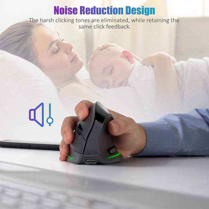 TRELC Wireless Ergonomic Mouse - Image 4