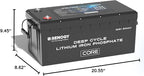Renogy 12V 200Ah Lithium LiFePO4 Deep Cycle Battery, 5000+Deep Cycles, 200A BMS - Image 7