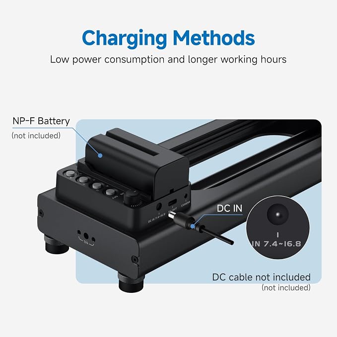 Accsoon Toprig S60 Camera Slider Motorized and Support Arms - Image 8