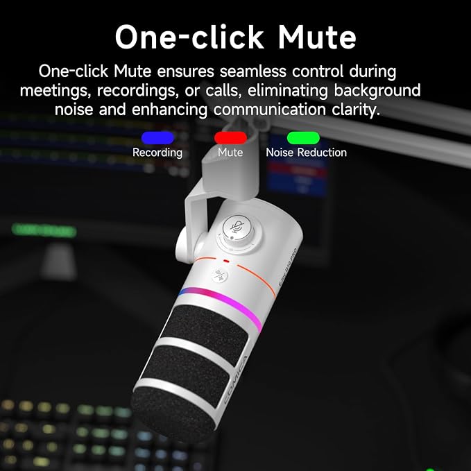 EJoy D10 PRO USB Wireless Gaming Microphone – Boom Arm Mic - Image 8