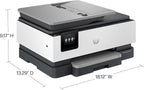HP OfficeJet Pro 8138e Wireless All-in-One Color Inkjet Printer, Duplex - Image 5