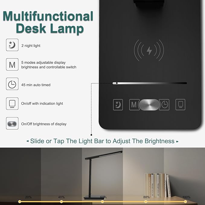 10 in 1 Smart Desk Lamp Led, Desk Light - Image 5