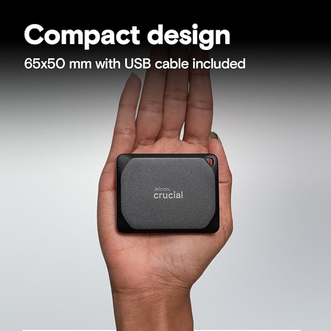 Crucial X10 Pro 4TB Portable SSD, 2000MB/s Write, 3.2 USB-C, External Solid - Image 7