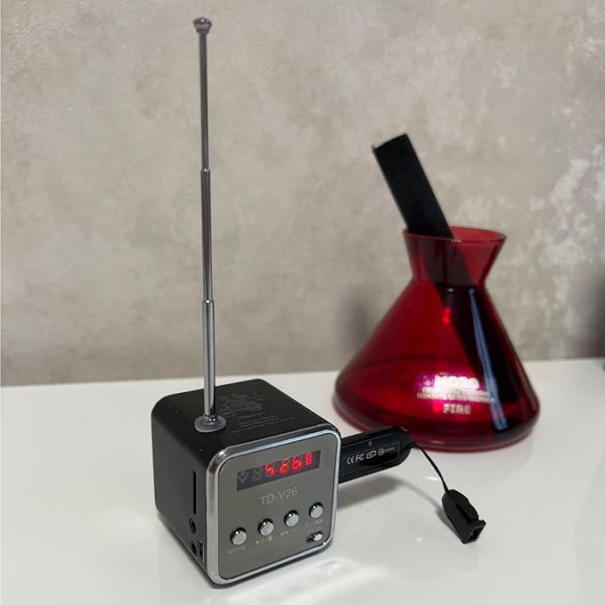Mini Bluetooth Speaker, Etigood Wireless Music Player Portable FM Radio - Image 6