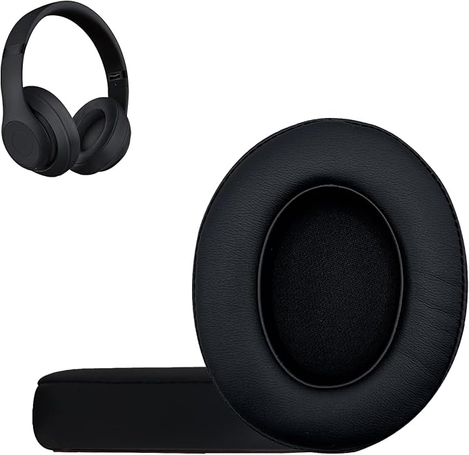 Replacement Ear Pads Cushions for Beats Studio（B0501、B0500），Beats Studio 2 & by UOWGA