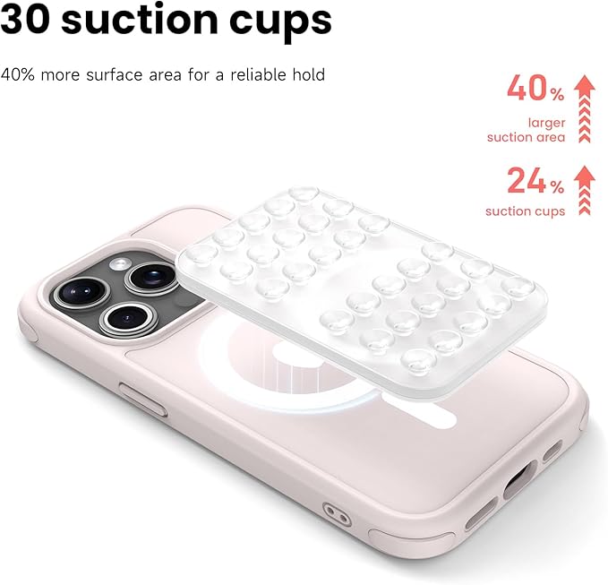 Patented Magnetic Sticky Phone Suction Grip Mount - Image 4