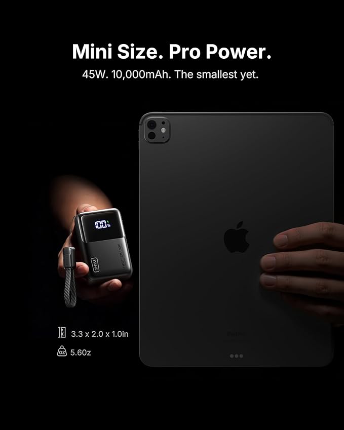 INIU Portable Charger, Ultra Mini 10000mAh 45W Fast Charging - Image 2