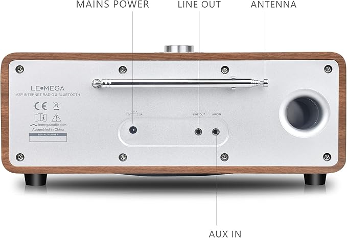 LEMEGA M3P WiFi Internet Radio, FM Digital Radio, Spotify Connect, Stereo Sound - Image 4