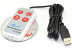iKKEGOL 1.8Meter /6Feet USB Durable Game Handle Mini Button 4 Keys Switch - Image 5