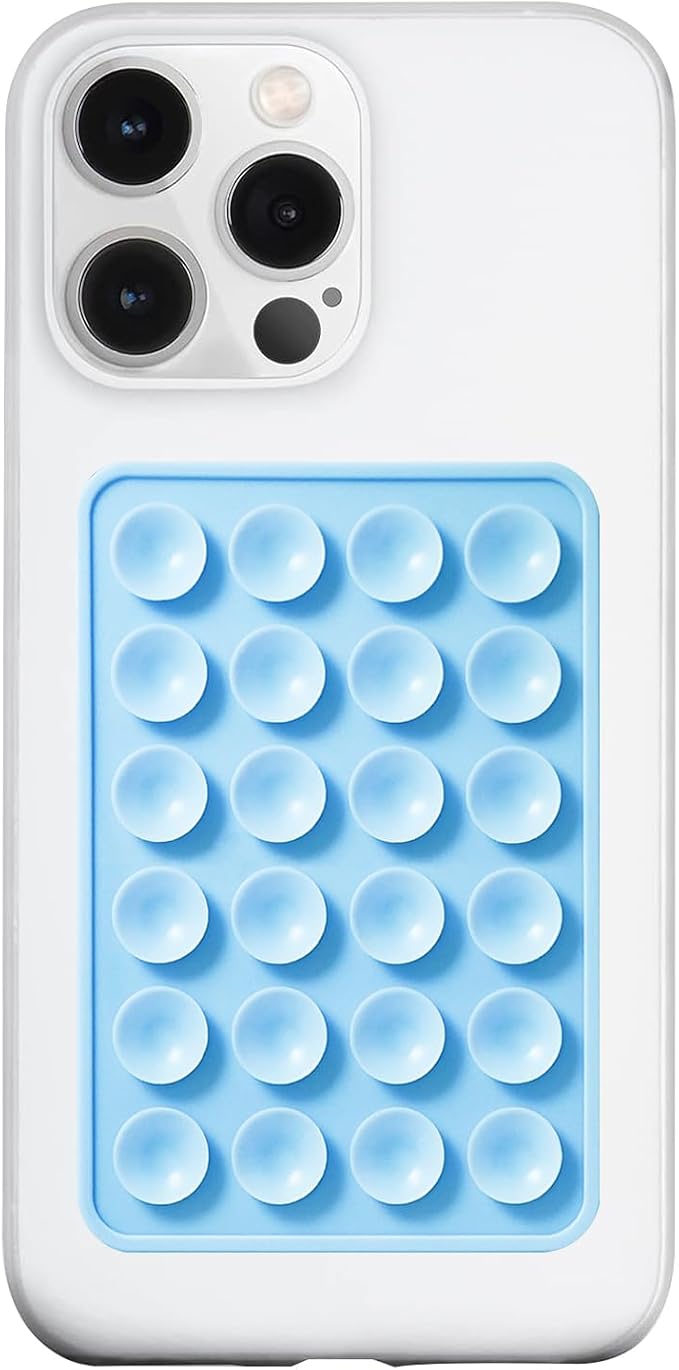 Silicone Suction Phone Case Mount, Silicon Adhesive Phone Accessory by LvShuLiangPin