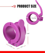 Olympic Barbell Clamps 2 inch Adjustable Barbell Clips Quick Release Pair of - Image 3
