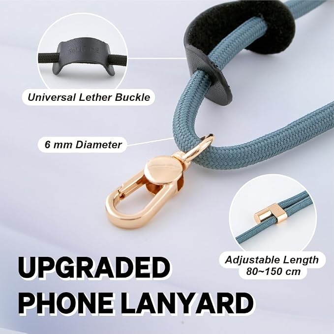 Universal Phone Lanyard, Anti-Theft Crossbody Strap - Image 2