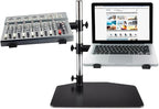 Pyle Portable Dual Laptop Stand – Standing Table Holder - Image 2