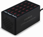 Charging Station, 100W20Port USB Charging Station, Charging Station by WANLONGXIN