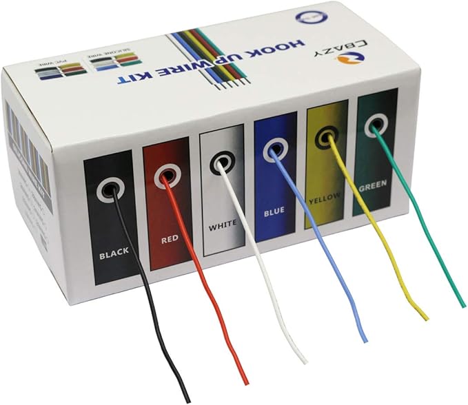 CBAZY™ Hook up Wire Kit 28 Gauge Flexible Silicone Rubber Electric Wire 6 - Image 4
