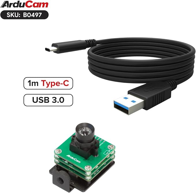 Arducam USB 3.0 Camera, 8.3MP 90fps@720p High-Speed USB Camera Module, 4K - Image 2